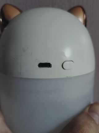 Humidificador Gato blanco