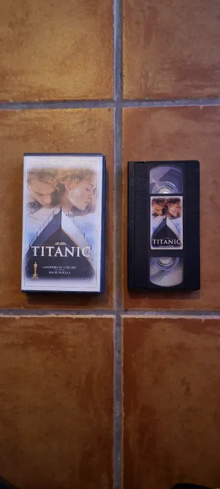Titanic VHS Drama Romance Español