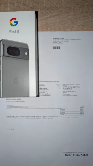 Google Pixel 8 Verde liquen Nuevo