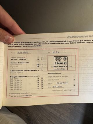 Audi A3 2001 1.8T 5v