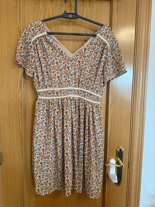 Vestido estampado floral Nüd