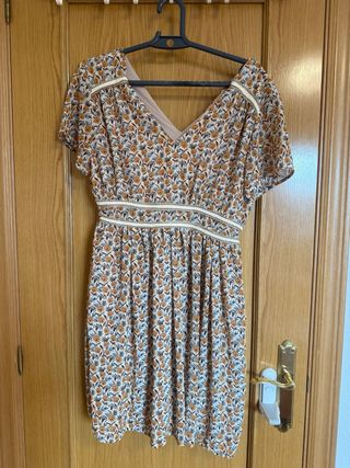 Vestido estampado floral Nüd