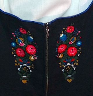 Dinderl ORIGINAL Salzburgo pintado a mano