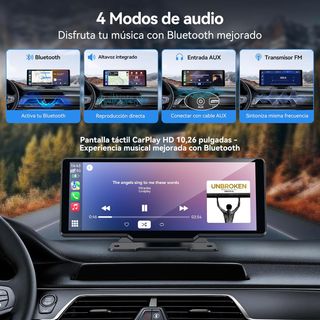 Pantalla Carplay/Android Auto 10.26 + Cámara