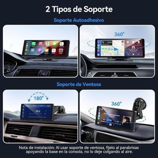 Pantalla Carplay/Android Auto 10.26 + Cámara