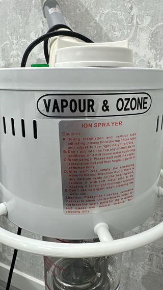 Vaporizador Profesional con Ozono y Lupa