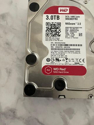 Disco 3TB Western Digital WD30EFRX Red NAS Hard