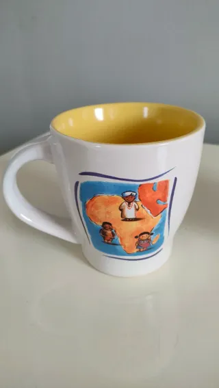 Set 4 tazze mug Parmalat UNICEF