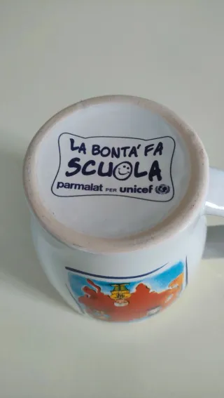 Set 4 tazze mug Parmalat UNICEF