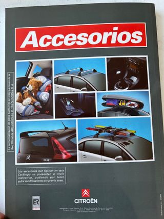 CATALOGO ACCESORIOS CITROEN HOMOLOGADOS 2006