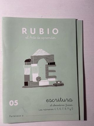 Escritura RUBIO 03