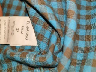Camisa El Ganso Cuadros Azul