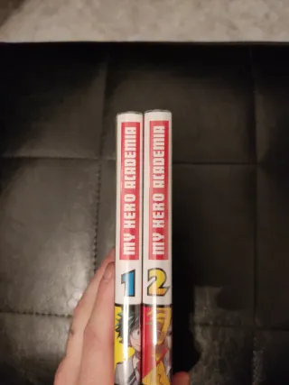 Tomos 1 y 2 de My hero academia