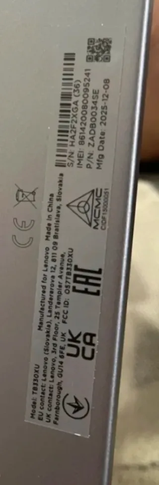 Tablet Lenovo M11  - Garanzia 2028