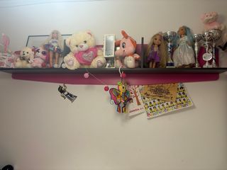 Armario juvenil 2 camas y estantería