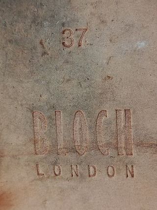 Ballerine Bloch London Bianco Nero