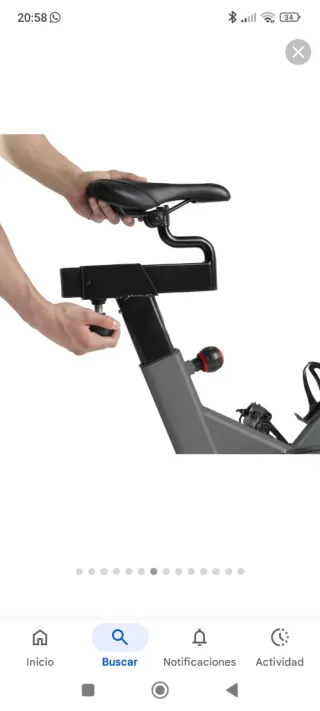 Bicicleta Spinning NordicTrack GX 3.9