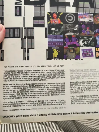 Coldcut More Beats + Pieces Vinil Raro UK