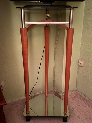 Mueble Perchero Madera y Metal