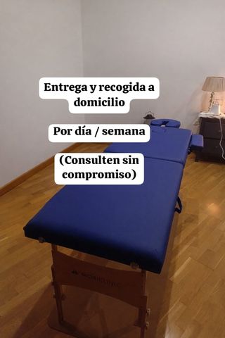Camilla de Masaje profesional en Alquiler