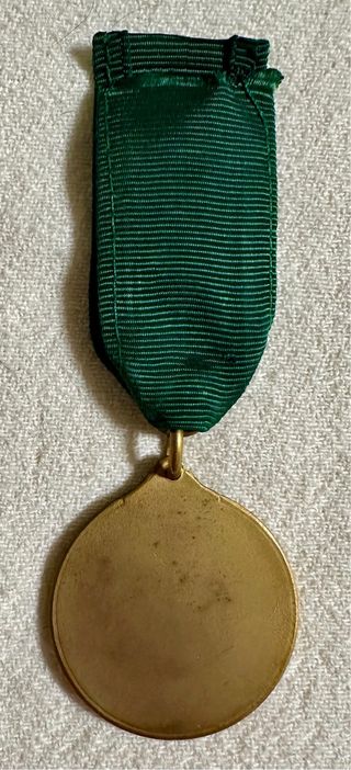 Antigua medalla al mérito académico diosa Minerva.