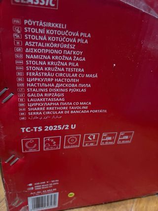 Sierra de mesa Einhell