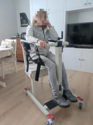 Silla de transferencia grúa para discapacitados