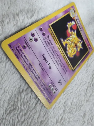 Carta Pokémon Kadabra 32/102