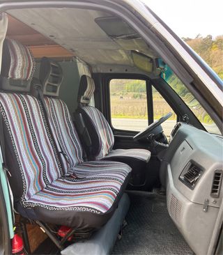 FIAT Ducato 2.5 TD homologada furgon vivienda