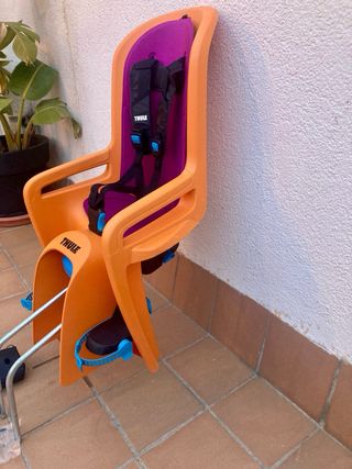 Asiento porta niño Bicicleta Naranja - Thule