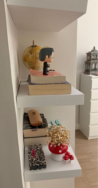 Baldas flotantes de madera