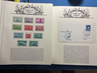 Raccoglitore francobolli navi e navigatori