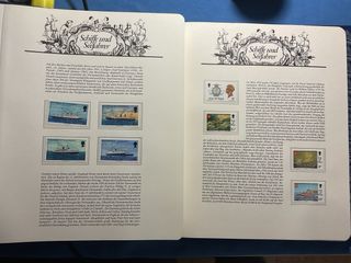 Raccoglitore francobolli navi e navigatori