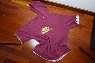 Sudadera Nike Vintage Capucha Manga Corta