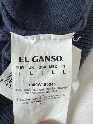 Jersey El Ganso Azul Marino Talla L