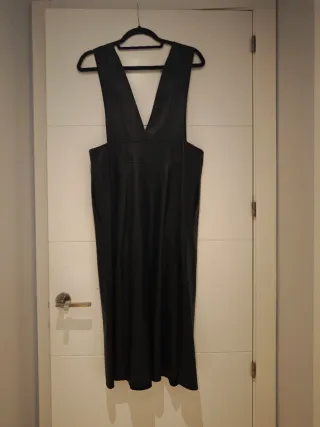 Vestido Negro Zara Talla L