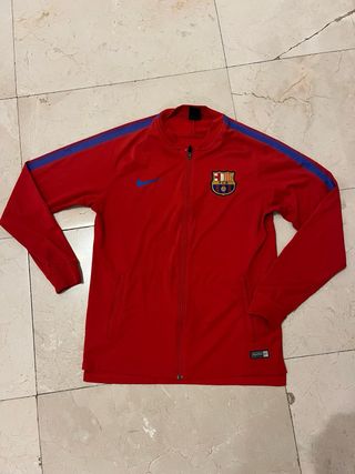 Sudadera Entrenamiento FCB Nike Roja