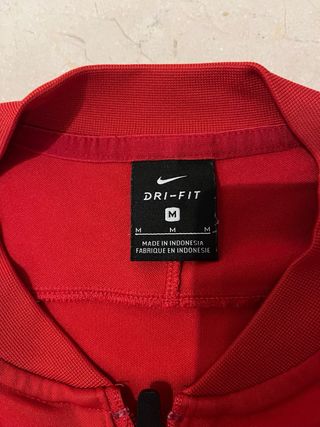 Sudadera Entrenamiento FCB Nike Roja