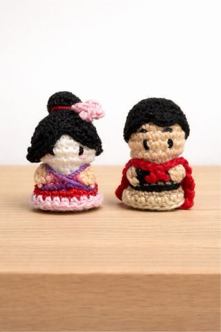 Amigurumi Mulan e Li Shang