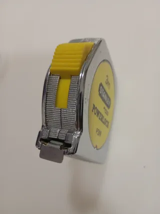 Flexómetro antiguo Stanley Powerlock 3m