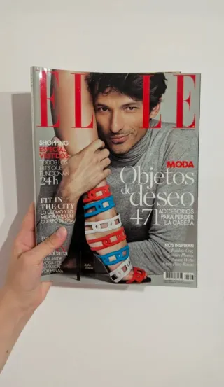 Pack 3 Vogue y ELLE + lámina Karl Lagerfeld