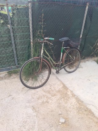 Bicicleta Clásica con Cesta