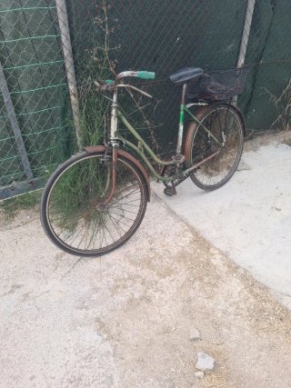 Bicicleta Clásica con Cesta