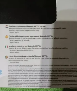 NUEVO. LOTE DSI XL: Funda+ accesorios