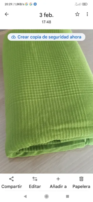 OCASION COLCHA SIN ESTRENAR