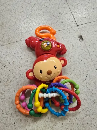 Lote Juguetes: Caja Actividades y Mono Sonajero