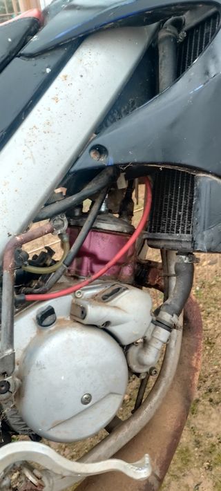 Moto de cross sin papeles,