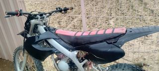 Moto de cross sin papeles,