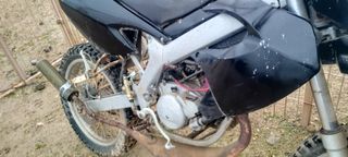 Moto de cross sin papeles,