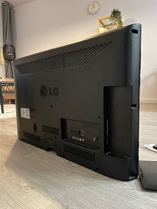Televisión LG Negra